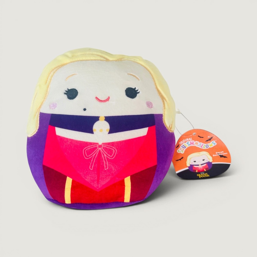 Disney Hocus Pocus Sarah Sanderson Squishmallow 8 Inch Plush Kellytoy Halloween